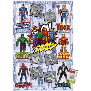 Trends International Marvel Comics - Action Figures Unframed Wall Poster Prints - 1 of 4
