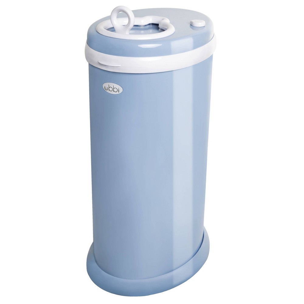 Photos - Other for Child's Room Ubbi Steel Diaper Pail - Cloud Blue