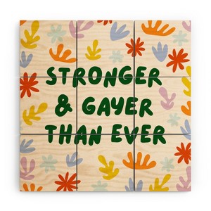 Lane and Lucia Stronger and Gayer Than Ever Wood Wall Mural - Society6 - 1 of 2
