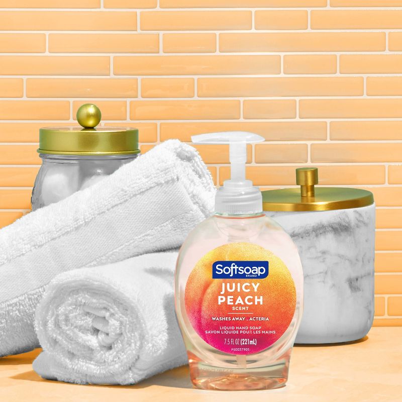 Softsoap Hand Soap - Juicy Peach - 7.5 fl oz, 2 of 10