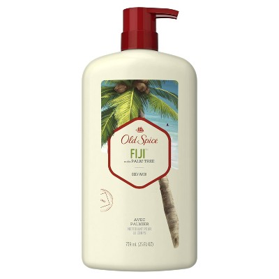 Old Spice Body Wash for Men Fiji with Palm Tree Scent Inspired by Nature - 25 fl oz