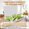 Garvee Drop In Ice Chest, Drop In Cooler, Stainless Steel Ice Chest with Hinged Cover, Wine Coller for Home and Commercial - 3 of 4