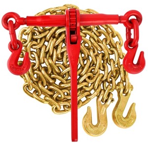 Chain Binder, Grade 70 Heavy Duty Load Binders, , Load Binder for Binder Chain with Grappling Hook, For Industrial, Agricultural, Logging, Towing - 1 of 4