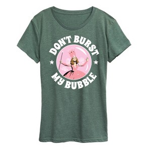 Women's - Wizard of Oz - Don't Burst My Bubble Short Sleeve Graphic T-Shirt - 1 of 4