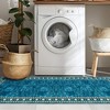 Bordered Machine Washable Area Rugs, Area Rugs for Bedroom, Soft Lightweight Non Slip Indoor Carpet, Living Room Rug - 2 of 4