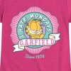 Girls' - Garfield - I Hate Mondays Badge Fitted Short Sleeve Graphic T-Shirt - 2 of 4