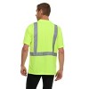 Canada Weather Gear Men’s High Visibility Safety Tee – Reflective Short Sleeve Work Shirt – Lightweight & Breathable - 2 of 4