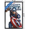 Trends International Marvel Comics - Captain America Feature Series Framed Wall Poster Prints - 3 of 4