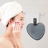 Unique Bargains Heart-shaped Facial Sponges 3.94"x3.15" 1 Pc - 2 of 4
