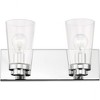 Livex Lighting Cityview 2 - Light Vanity in  Polished Chrome - 4 of 4
