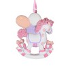 Kurt S. Adler 3.0 Inch Baby's First Rocking Horse Ornament Balloons Tree Ornaments - 3 of 3