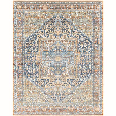 Mark & Day Wessel Woven Indoor and Outdoor Area Rugs Saffron