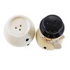 Primitives By Kathy 4.5 Inch Snowman Salt And Pepper Shaker Top Hat Seasoning Salt And Pepper Shakers - 2 of 3