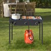 Winado 3 Burner High Pressure Propane Outdoor Stove with Windscreen - 4 of 4