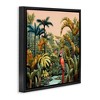 Stupell Industries Parrot in Tropical Vegetation Floating Frame Canvas Art - 2 of 4