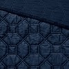 Sapphtopaz Bedding Comforter Set Elegant Velvet Cotton Geometric Quilting Quilt Set 3 Piece 1 Quilt, 2 Pillow Shams - 4 of 4