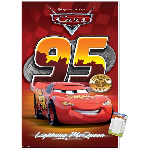 Trends International Disney Pixar Cars - Lightning Unframed Wall