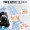 Waloo Braided Nylon Magnetic Loop Band For Apple Watch - 4 of 4