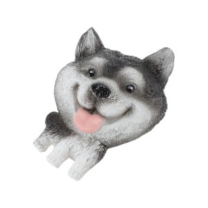 Unique Bargains Decorative Magnets Magnetic Fridge Sticker Irregular Shape Synthetic Resin Orange Red 1Pc - 1 of 3