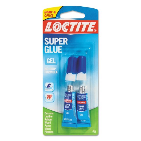 Loctite Super Glue Gel .07 Oz. Tube 2/pack 1255800 : Target