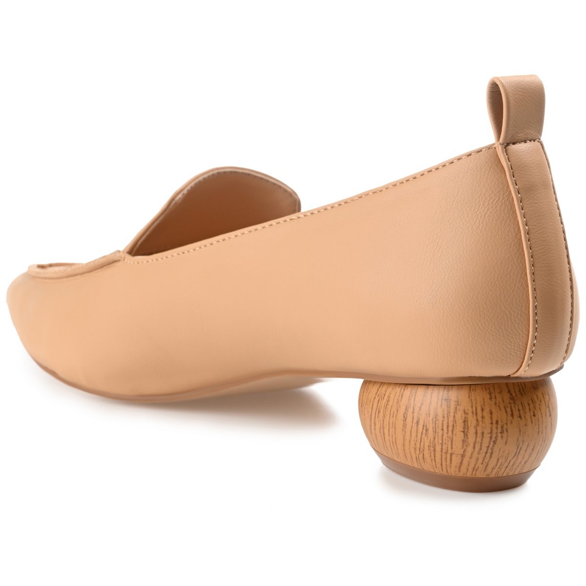 Обувь Journee Collection Medium and Wide Width Women's Maggs Flat Tan 6.5WD — фото 7