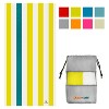 SUN CUBE Microfiber Beach Towel, Quick Dry Sand Free, Lightweight Compact Travel Swim Pool Camping Packable Adults - 2 of 4