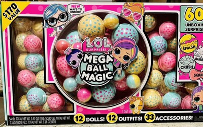 LOL Surprise Mega Ball Magic Just $95 Shipped ($170 Value) w/ Our Code, Unbox 60 Surprises