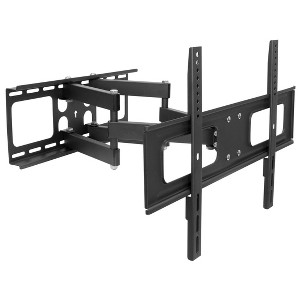 Mount-It! TV Mount Full Motion Weatherproof TV Mounting Bracket for 37-80" Screens, Dual Tilting and Swivel Arms with VESA Up to 600x400mm, 110 Lbs. - 1 of 4