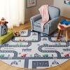 Tacoma Kids TCK171 Power Loomed Stain Resistant Non-Shedding Machine Washable Skid-Resistant Indoor Rugs - Safavieh Kids - 2 of 3