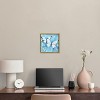 Art Remedy Textured Blue Butterflies Butterfly Wall Art Framed - 2 of 4