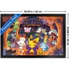 Trends International Pokémon: Halloween Forest - Group Framed Wall Poster Prints - 3 of 4