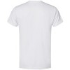 OUTSIDE THE WIRE Leatherneck for Life White Left Chest Eagle, Globe, and Anchor Established Performance T-Shirt- Black Logo - 2 of 3