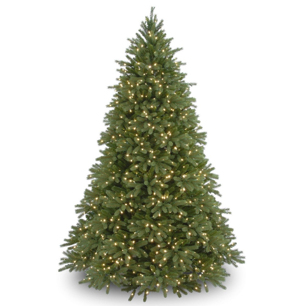 Photos - Garden & Outdoor Decoration National Tree Company 9' Pre-lit Feel Real Jersy Fraser Fir Artificial Chr 