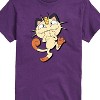Men's - Pokémon - Meowth Shadow Short Sleeve Graphic T-Shirt - 2 of 4