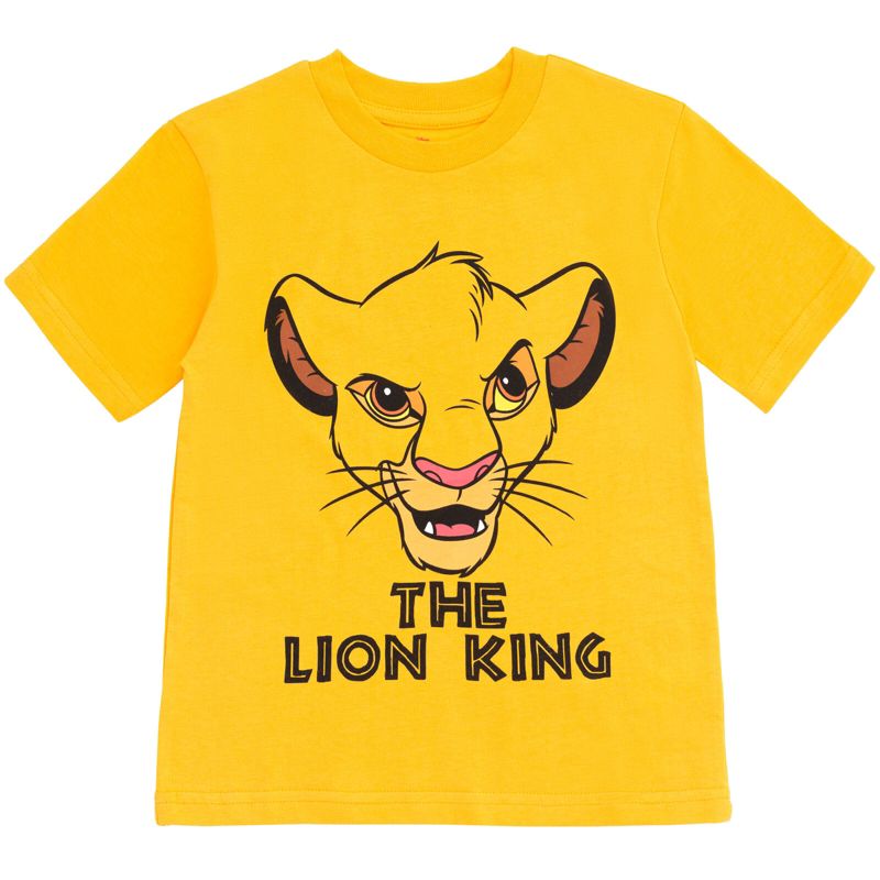 Disney Lion Guard Lion King Simba Timon Pumbaa Rafiki 3 Pack T-Shirts Toddler to Big Kid, 5 of 8