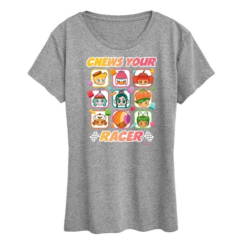 Women's - Disney - Chews Your Racer Short Sleeve Graphic T-Shirt - image 1 of 4