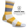 JAMES FIALLO Unisex 3 Pairs Wool Blend Minimalism Square Shapes Colorful Pattern Cushioned Dress Crew Socks - 2 of 4