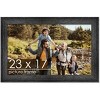 PosterPalooza | 23x17 Wide Barnwood Picture Frame, UV Acrylic, 6 Finishes - Grey, Brown, White, and Black - 2 of 4