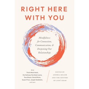 Right Here with You - by  Andrea Miller & Editors of Lion's Roar (Paperback) - 1 of 1