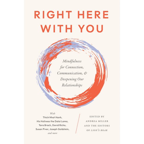 Right Here with You - by  Andrea Miller & Editors of Lion's Roar (Paperback) - image 1 of 1