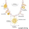 Pearl Necklace for Women - HTUTWOO™ with Gold Celestial Charms, Adjustable Jewelry, for Everyday Wear&occasions - 3 of 4