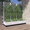 vidaXL Garden Planter White Polypropylene - 47.2 x 15.7 x 47.8 in - 2 of 4