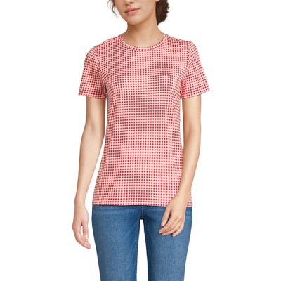 Lands' End Women's Relaxed Supima Cotton T-Shirt