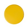 GDFStudio Tilla Outdoor Metal 14 Inch Lattice Side Table, Matte Yellow - 4 of 4
