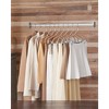 30-Pack Pants Hangers, 16.7-Inch Long Velvet Hangers with Adjustable Clips,  Heavy-Duty, Non-Slip Skirt Hangers, Velvet Pants Hangers - 3 of 4