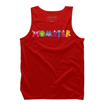 Men's Design By Humans Cute Momster Cartoon Monster By averilshop Tank Top