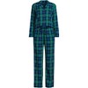 Lands' End Women's Flannel 2 Piece Pajama Set - Long Sleeve Shirt and Pants - 3 of 3
