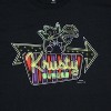 The Simpsons Men's Krusty Burger Neon Sign Logo Adult T-Shirt Tee - 2 of 4