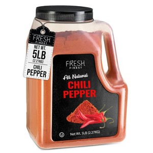 Fresh Finest Bulk Chili – Powder, All-Natural, Kosher – 5LB - 1 of 4