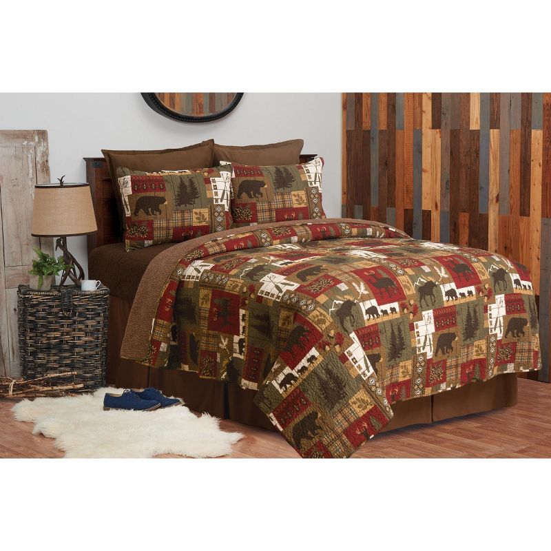 C&F Home Timber Trails Rustic Lodge Cotton Quilt Set  - Reversible and Machine Washable, 3 of 7